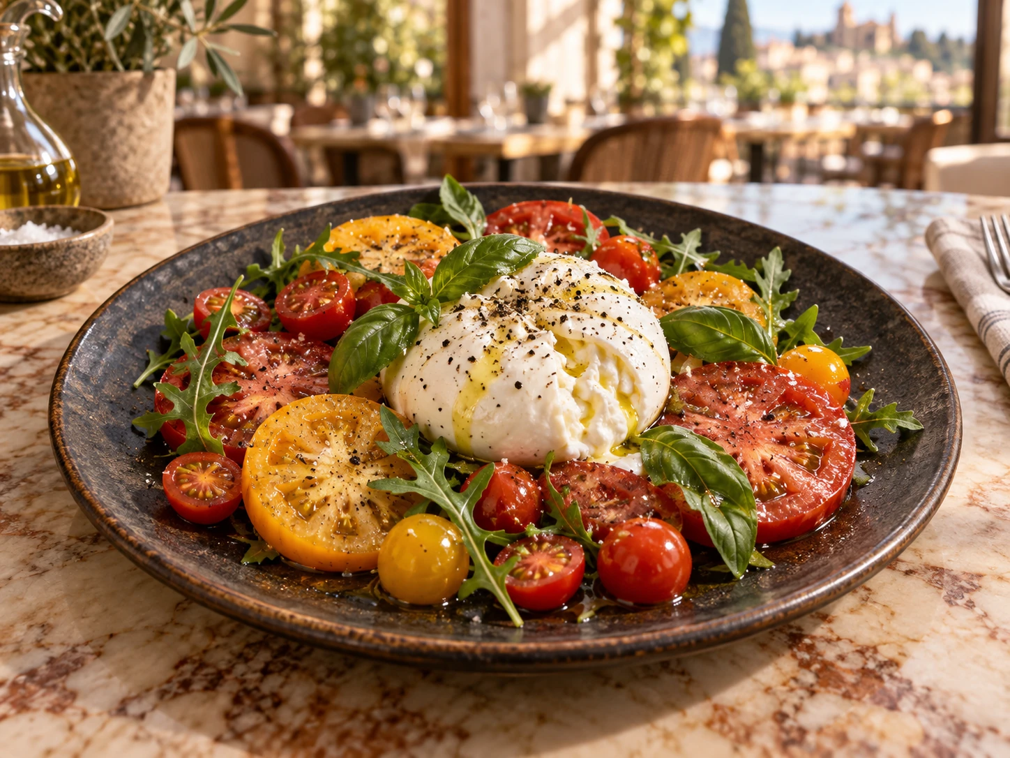 Artisanal Burrata Salad